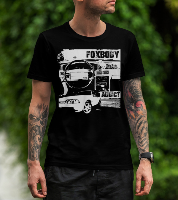 Foxbody Addict Mustang Dashboard T-Shirt