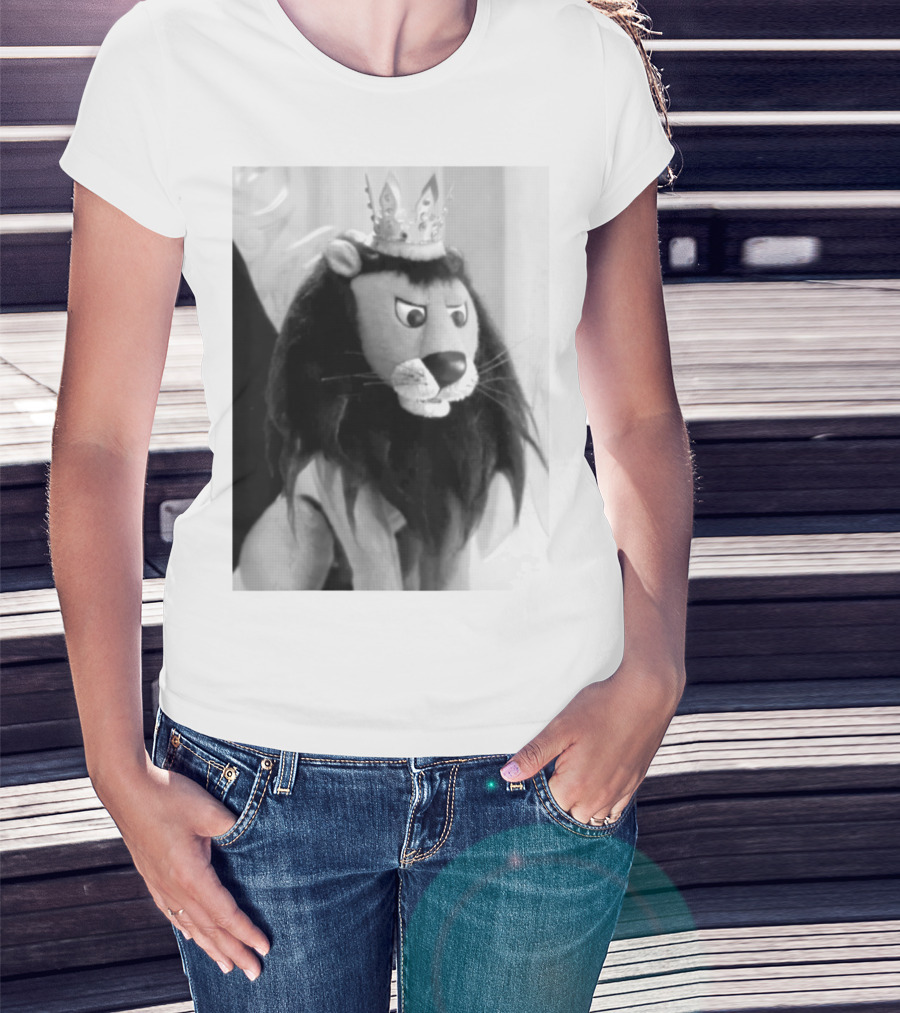 Christmas Special King Moonracer Lion Puppet Character T-Shirt