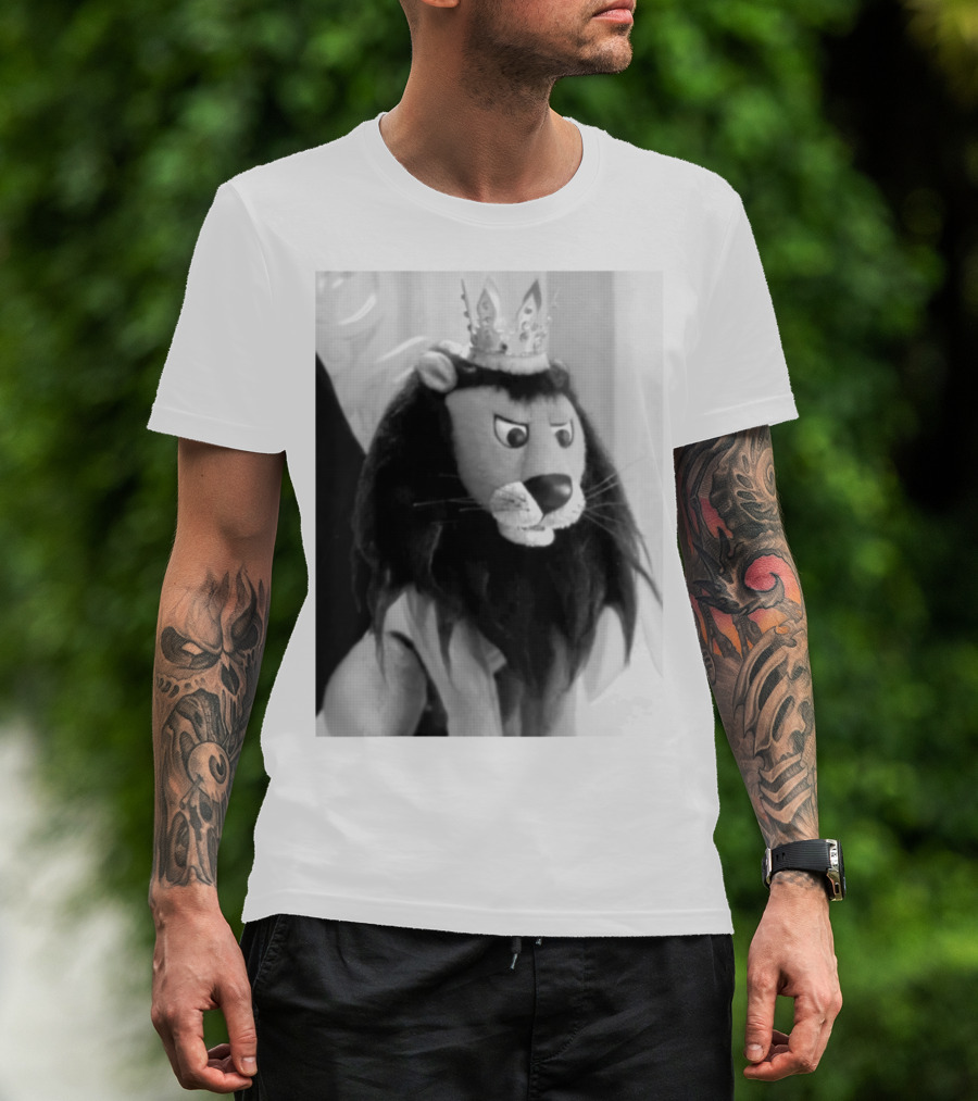 Christmas Special King Moonracer Lion Puppet Character T-Shirt