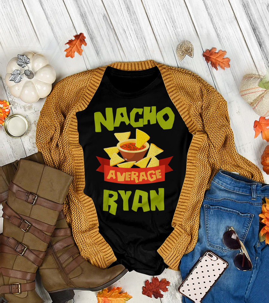 Nacho Average Ryan Salsa Chips T-Shirt