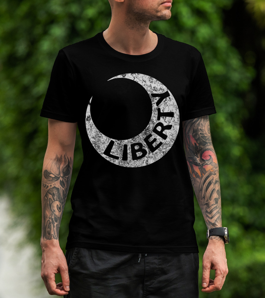 Liberty Moultrie Flag Of Defiance Classic Crescent T-Shirt