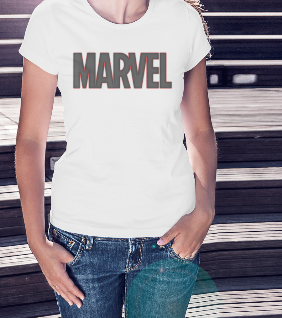 Marvel Logo Classic Outline T-Shirt