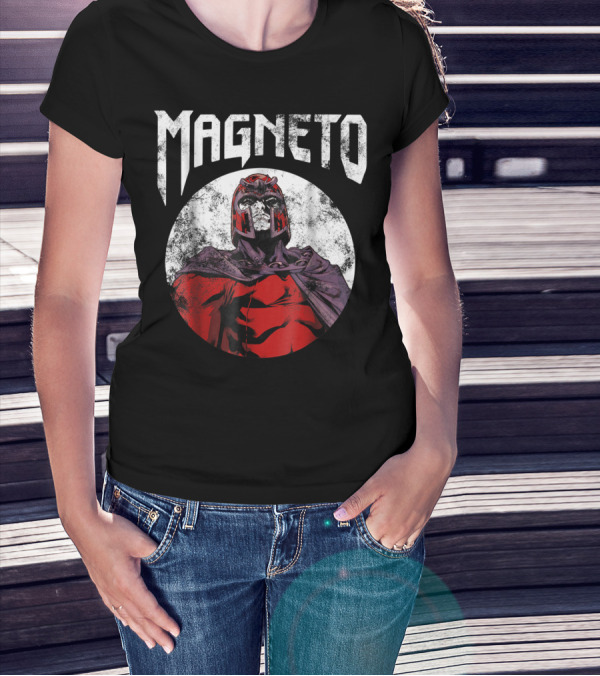 Marvel Xmen Magneto Classic Rock Band T-Shirt