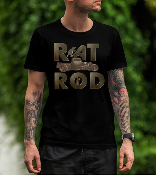 Rat Rod Project Rusty Hot Rod Classic Cars Vintage Truck T-Shirt