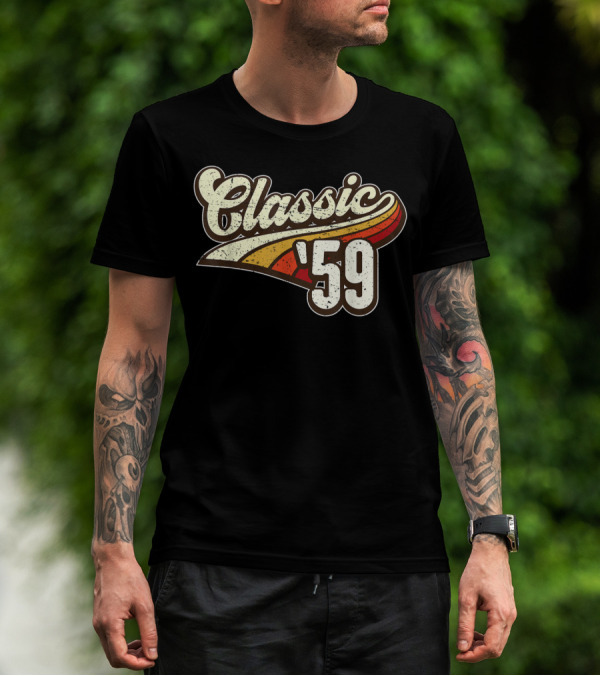 Classic '59 Retro Birthday T-Shirt
