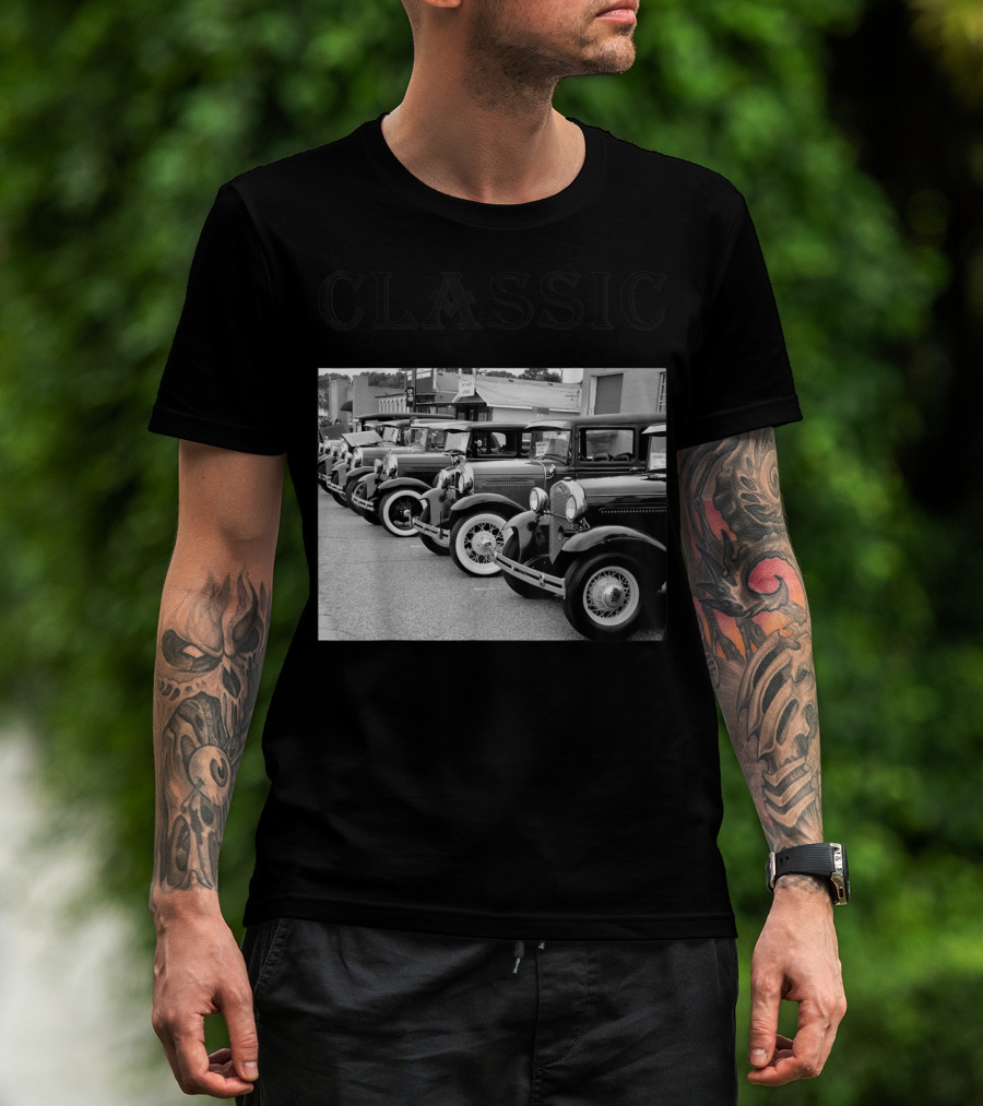 Father's Day Classic Antique Car Parade T-Shirt