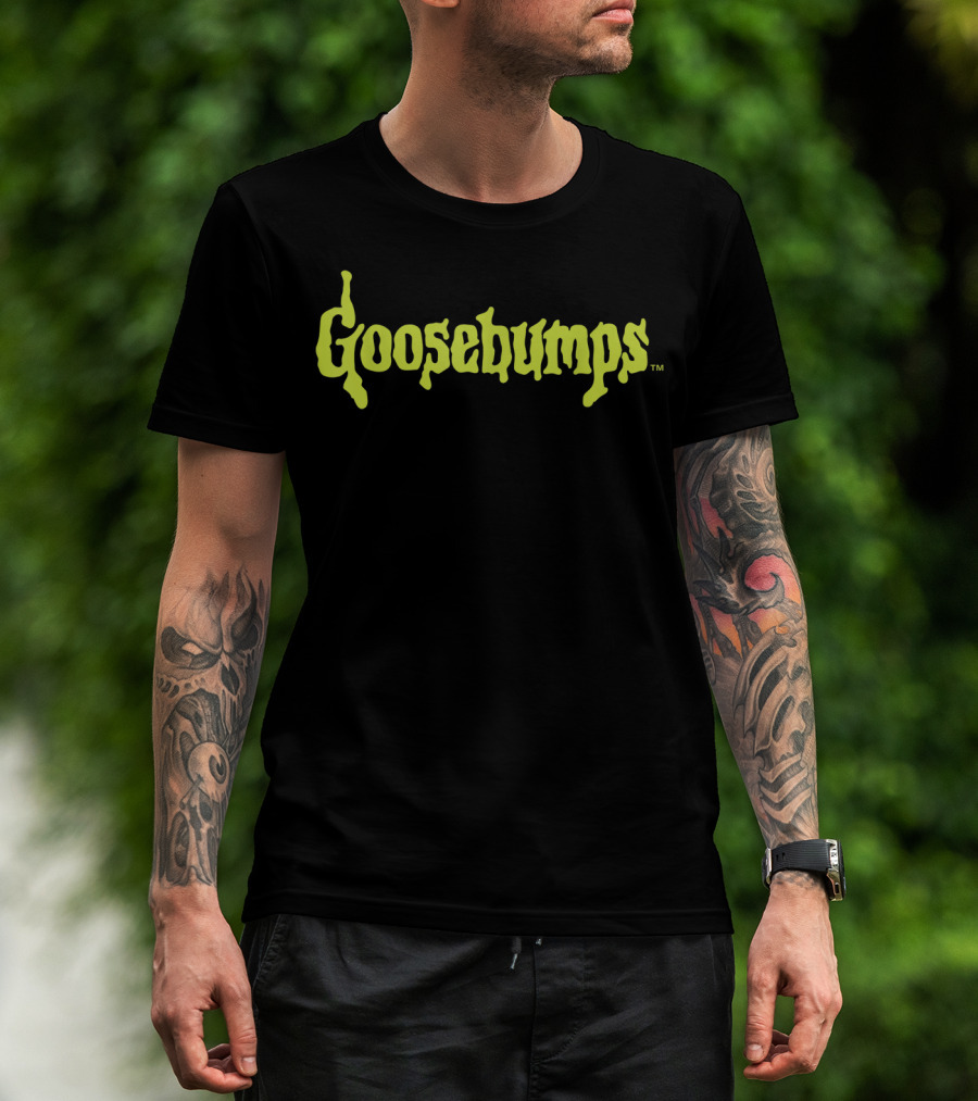 Goosebumps Classic Slime Logo Retro Nostalgia T-Shirt