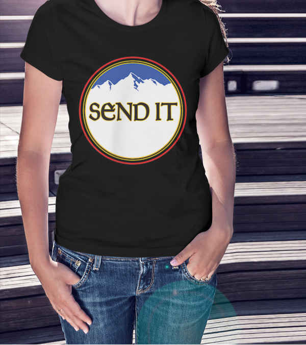 Send It Natty Mountains Party T-Shirt