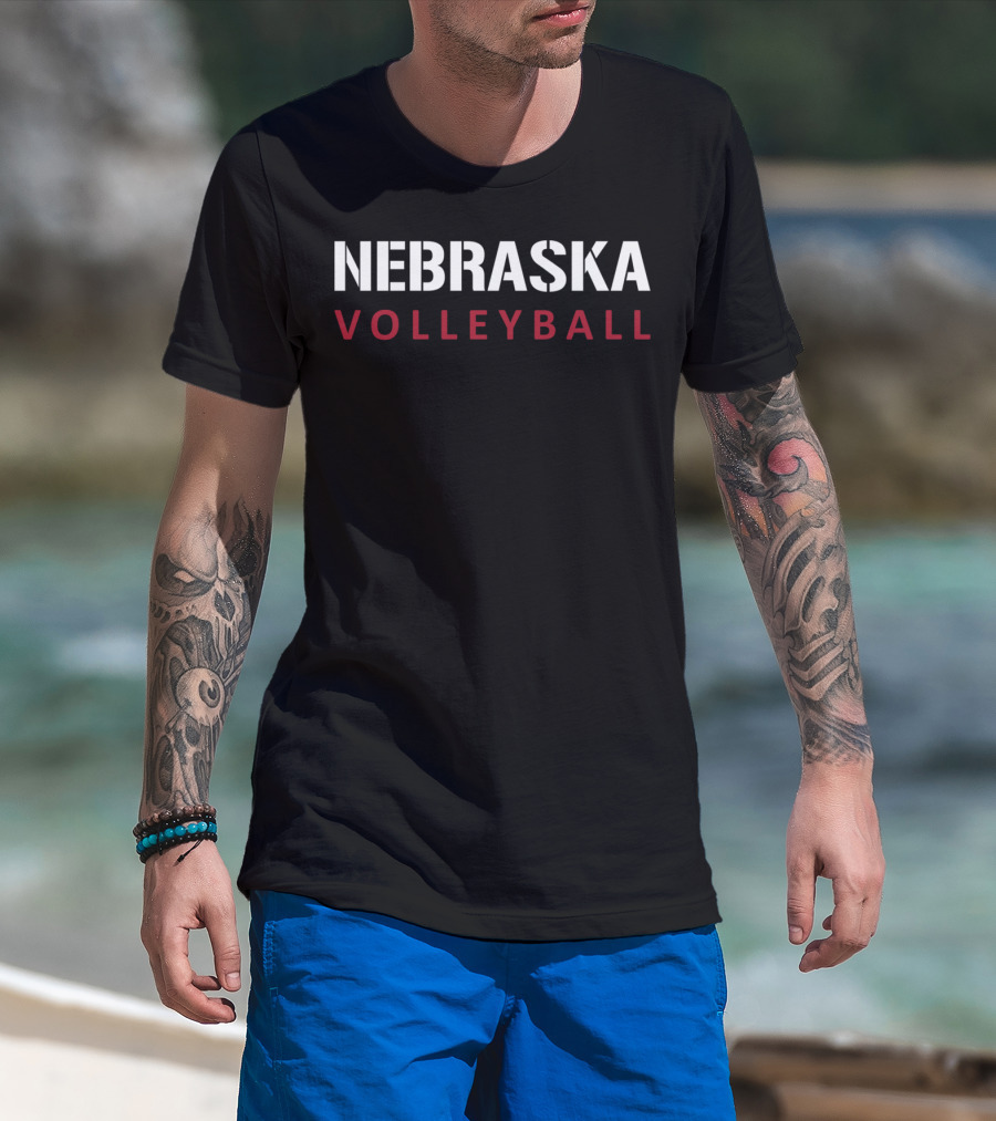 Nebraska Volleyball Team Sports T-Shirt