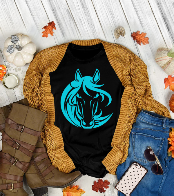 Angry Horse Neon Glowing T-Shirt