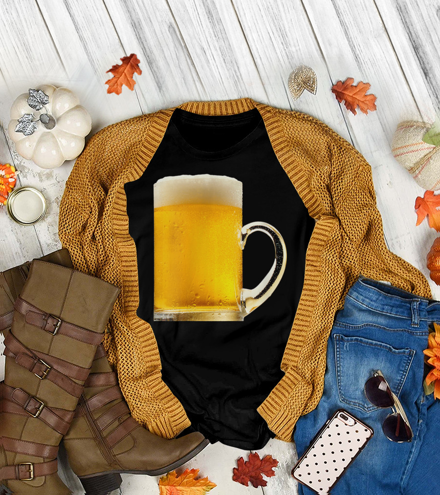 Classic Beer Glass Craft Booze Alcohol Mug T-Shirt