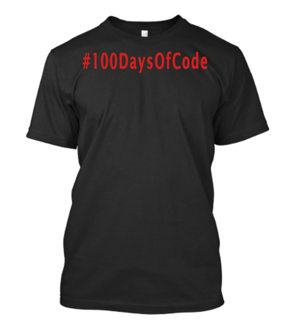 100DaysOfCode Programming Challenge Journey T-Shirt