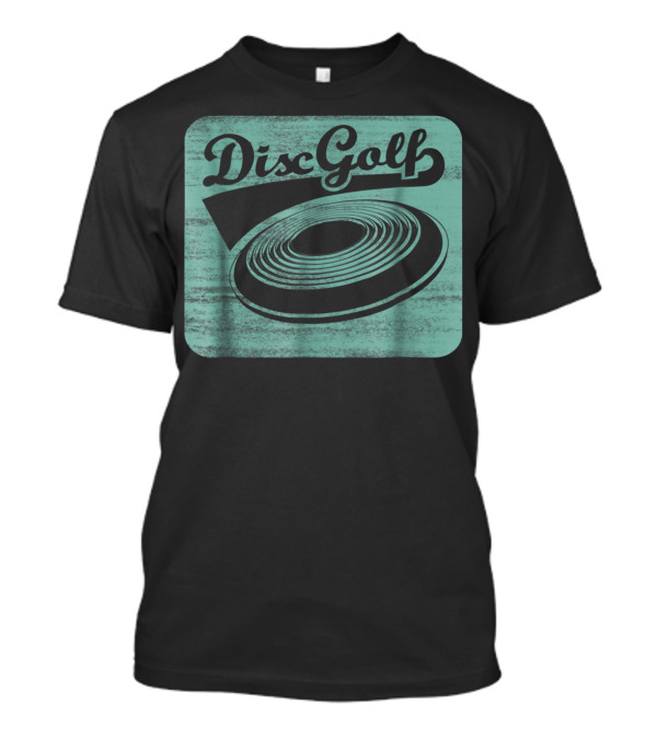 Disc Golf Vintage Style Frisbee Retro T-Shirt