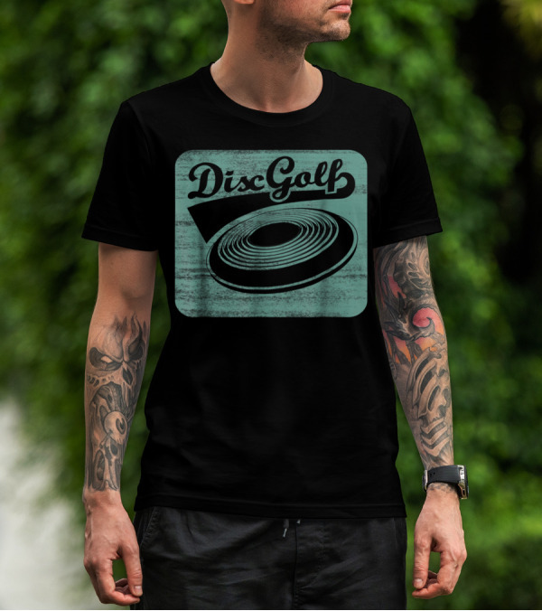 Disc Golf Vintage Style Frisbee Retro T-Shirt