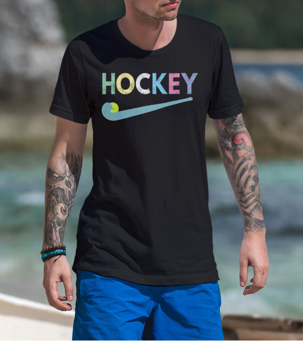Hockey Stick Love Humor Field Hockey T-Shirt