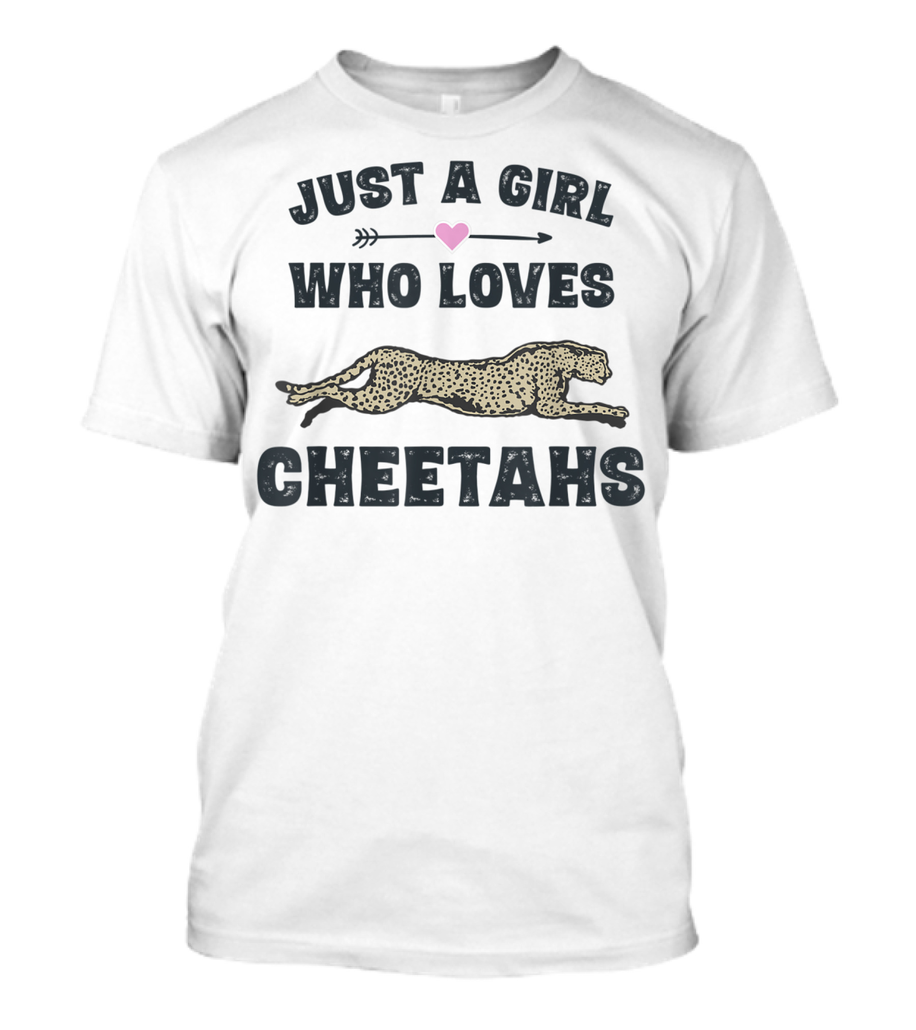Just A Girl Who Loves Cheetahs T-Shirt