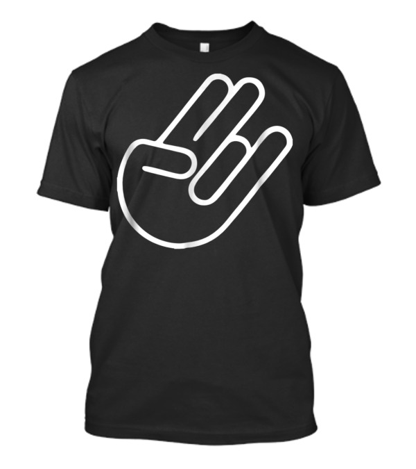 Shocker Hand Gesture Graphic Funny Humor T-Shirt