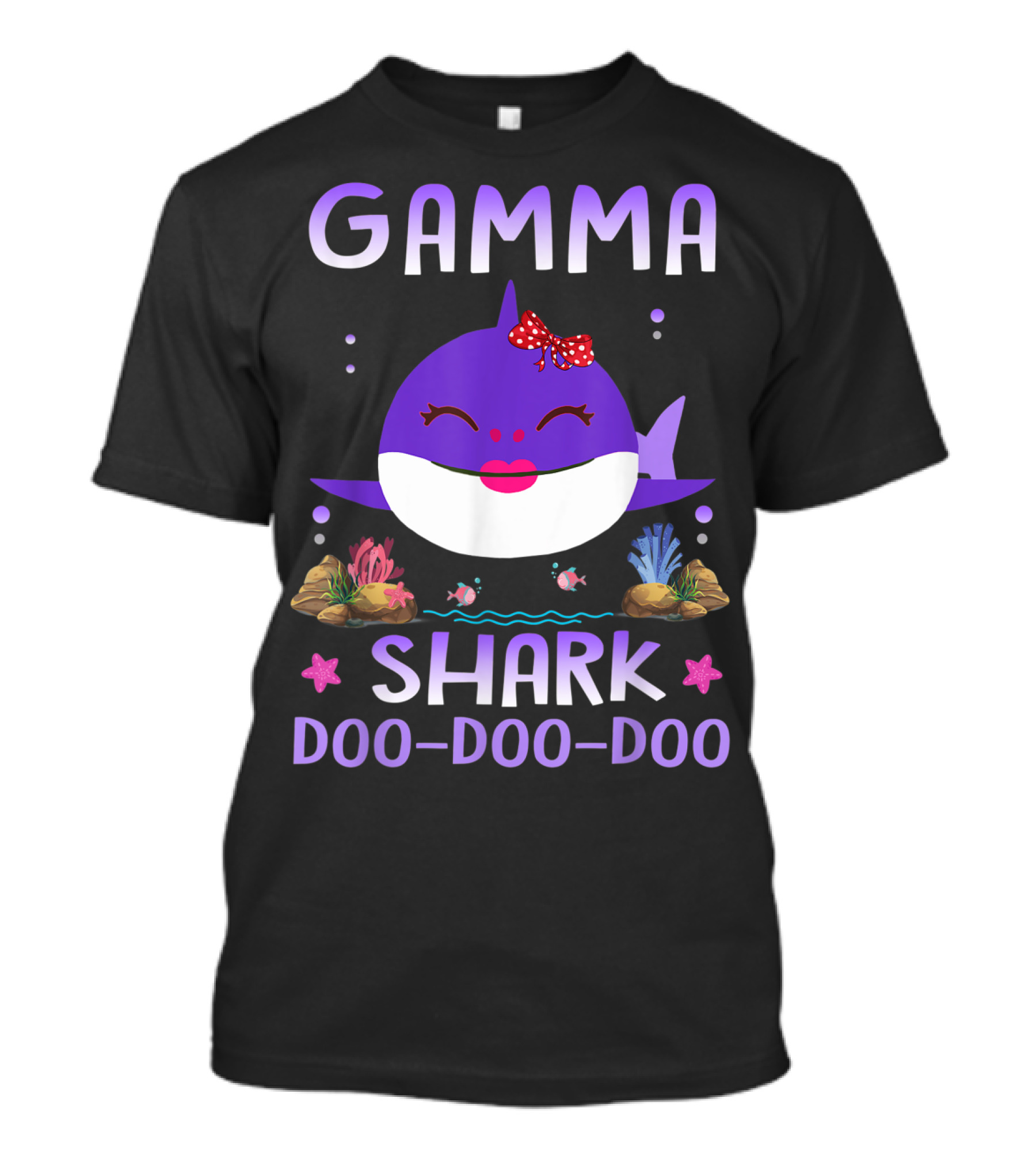 Gamma Shark Doo Doo Doo Matching Family Shark T-Shirt