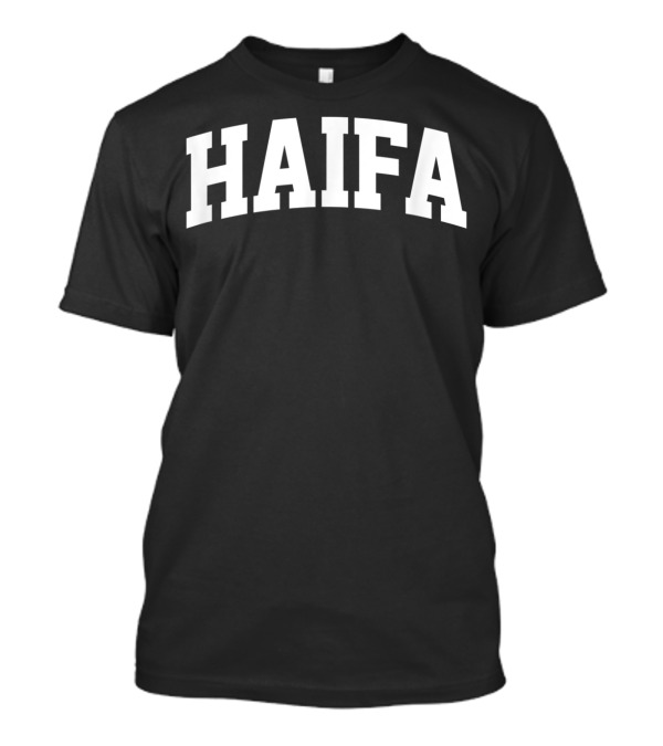 HAIFA Vintage Sports Team Classic Arch T-Shirt