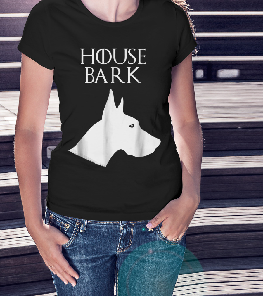House Bark Great Dane For Dog Lovers Fantasy Crew Neck T-Shirt