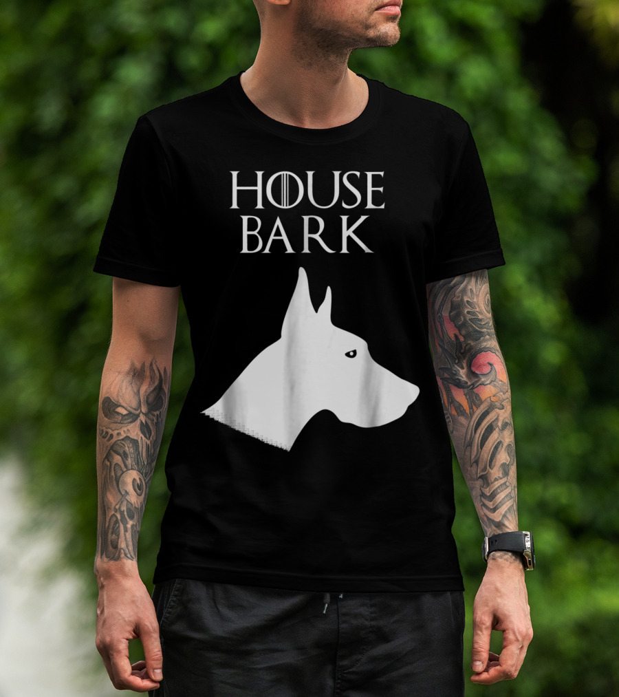 House Bark Great Dane For Dog Lovers Fantasy Crew Neck T-Shirt