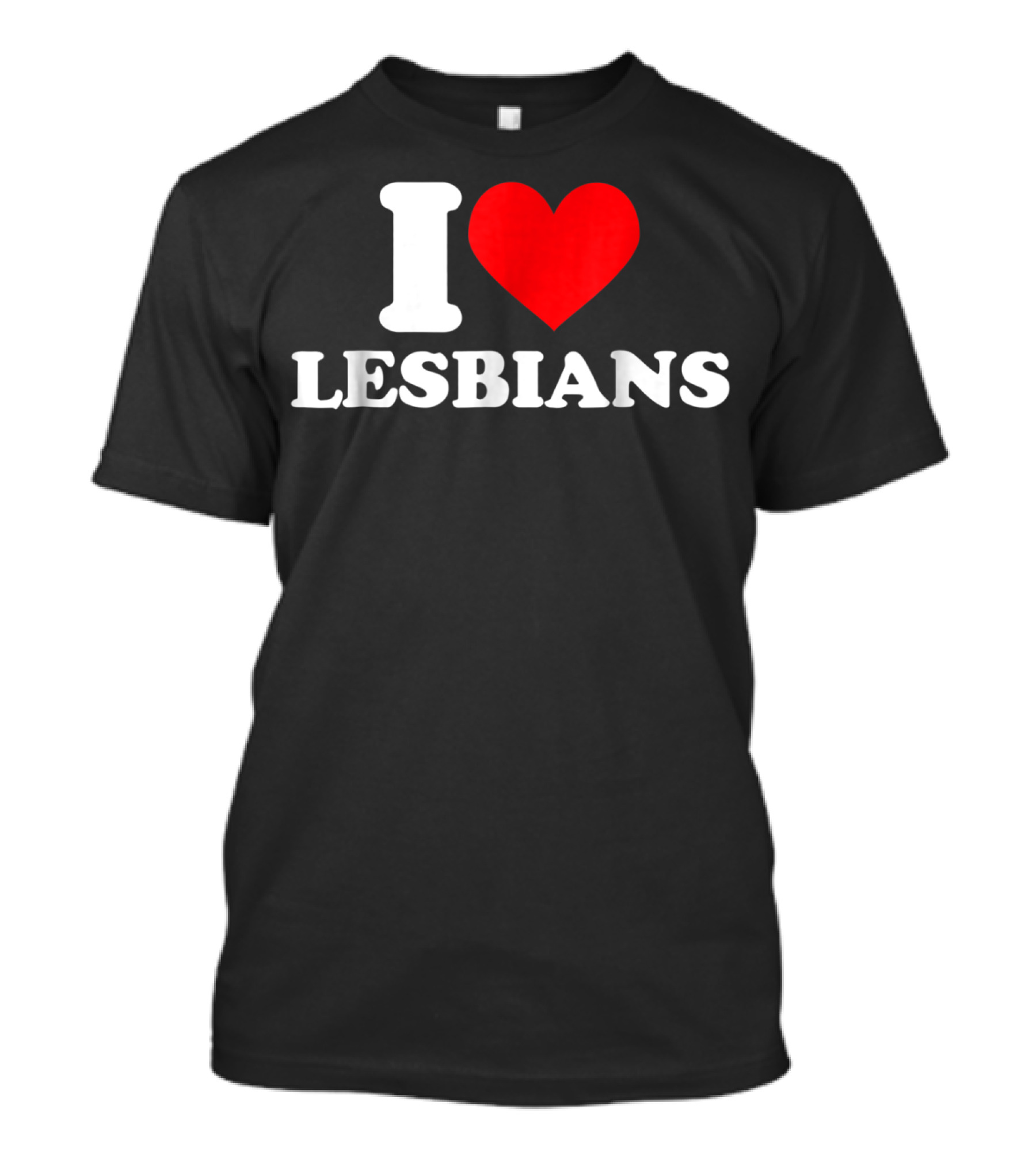 I Heart Lesbians Love T-Shirt