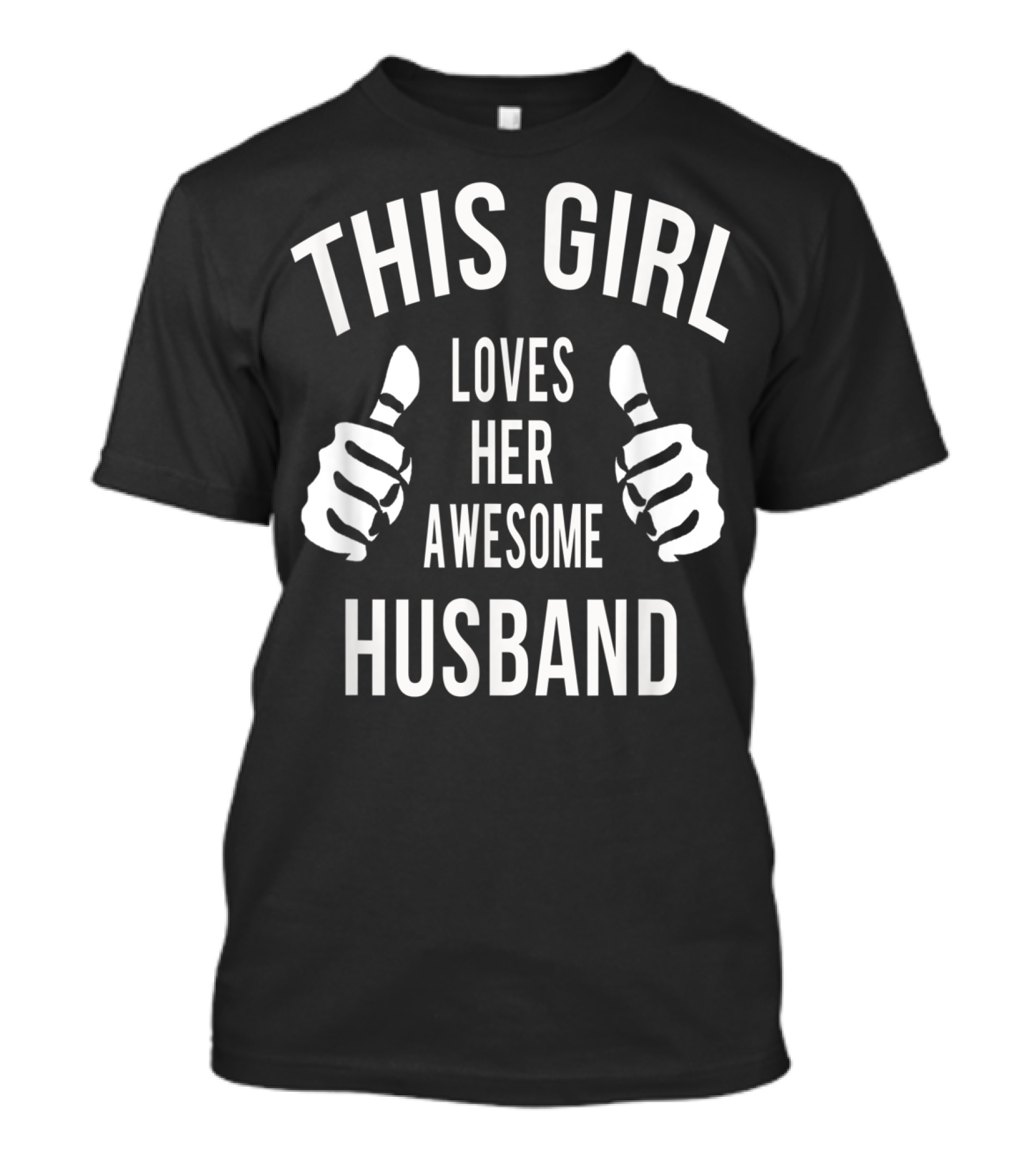 This Girl Loves Her Awesome Husband T-Shirt