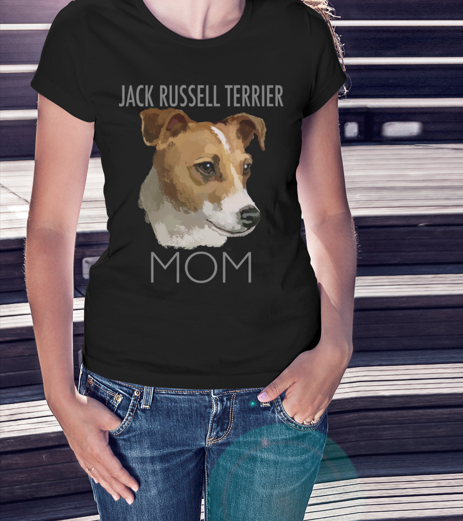 Jack Russell Terrier Mom Dog T-Shirt