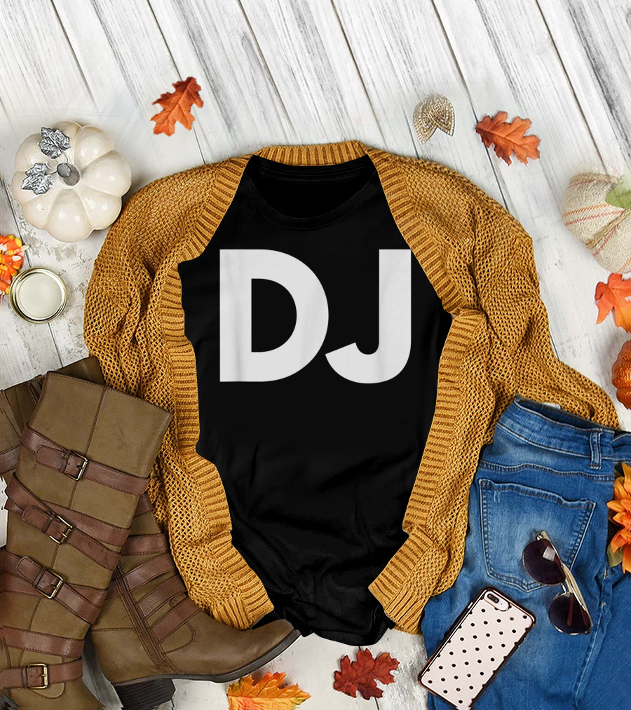 DJ Deejay Job Title Uniform T-Shirt