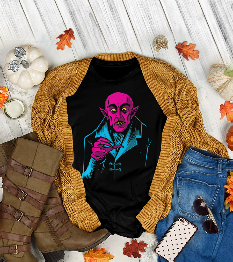 Nosferatu Vampire Classic Horror Halloween T-Shirt