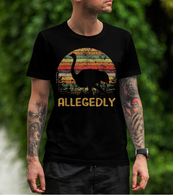 Allegedly Ostrich Vintage Sunset T-Shirt