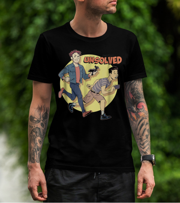 BuzzFeed Unsolved Saturday Morning Adventure Icons T-Shirt