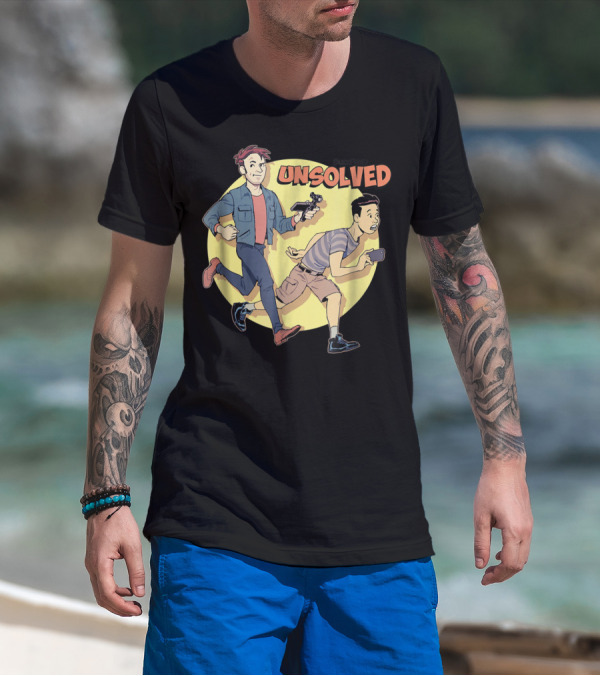 BuzzFeed Unsolved Saturday Morning Adventure Icons T-Shirt