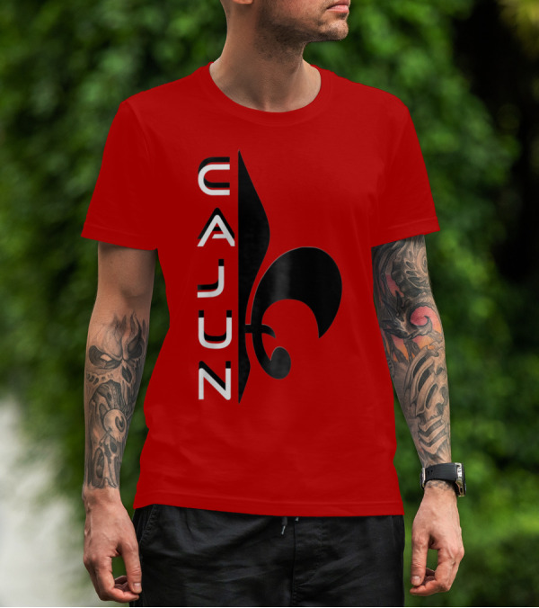 Cajun Fleur De Lis Louisiana Cajun Pride T-Shirt