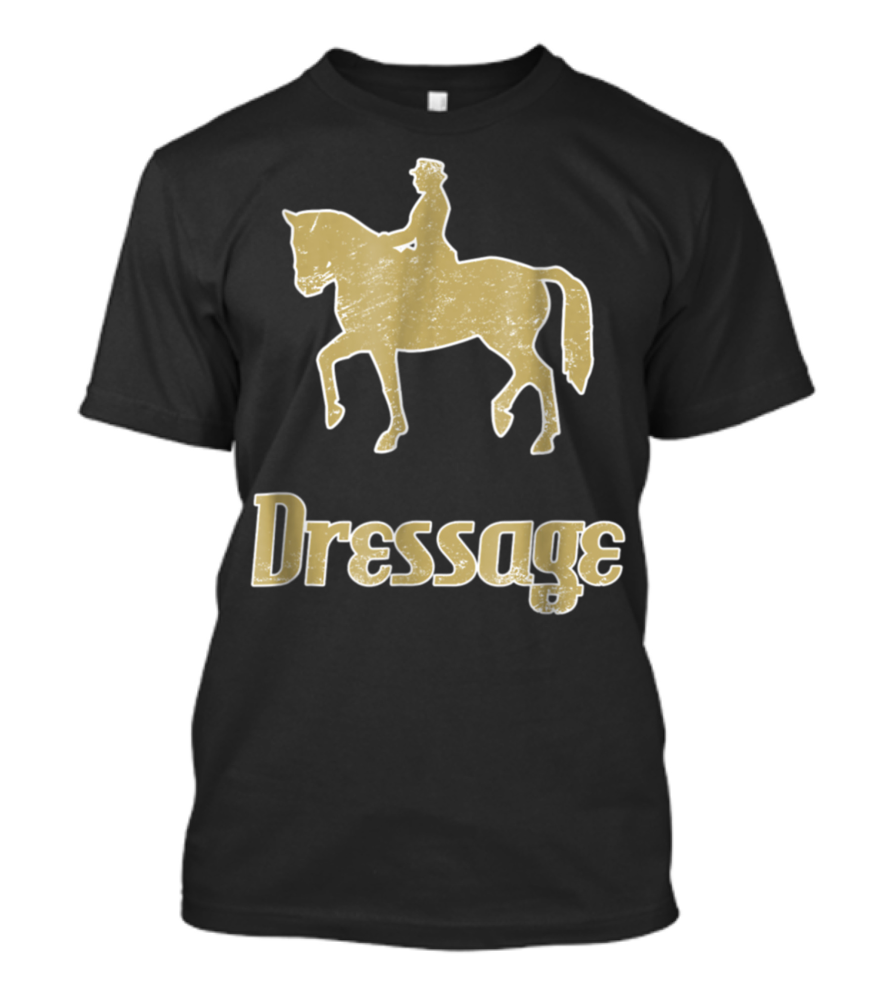 Dressage Ride Horses Breed Horse Rider T-Shirt