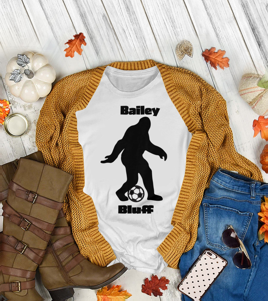 Bailey Bluff Sasquatch Soccer Kids T-Shirt