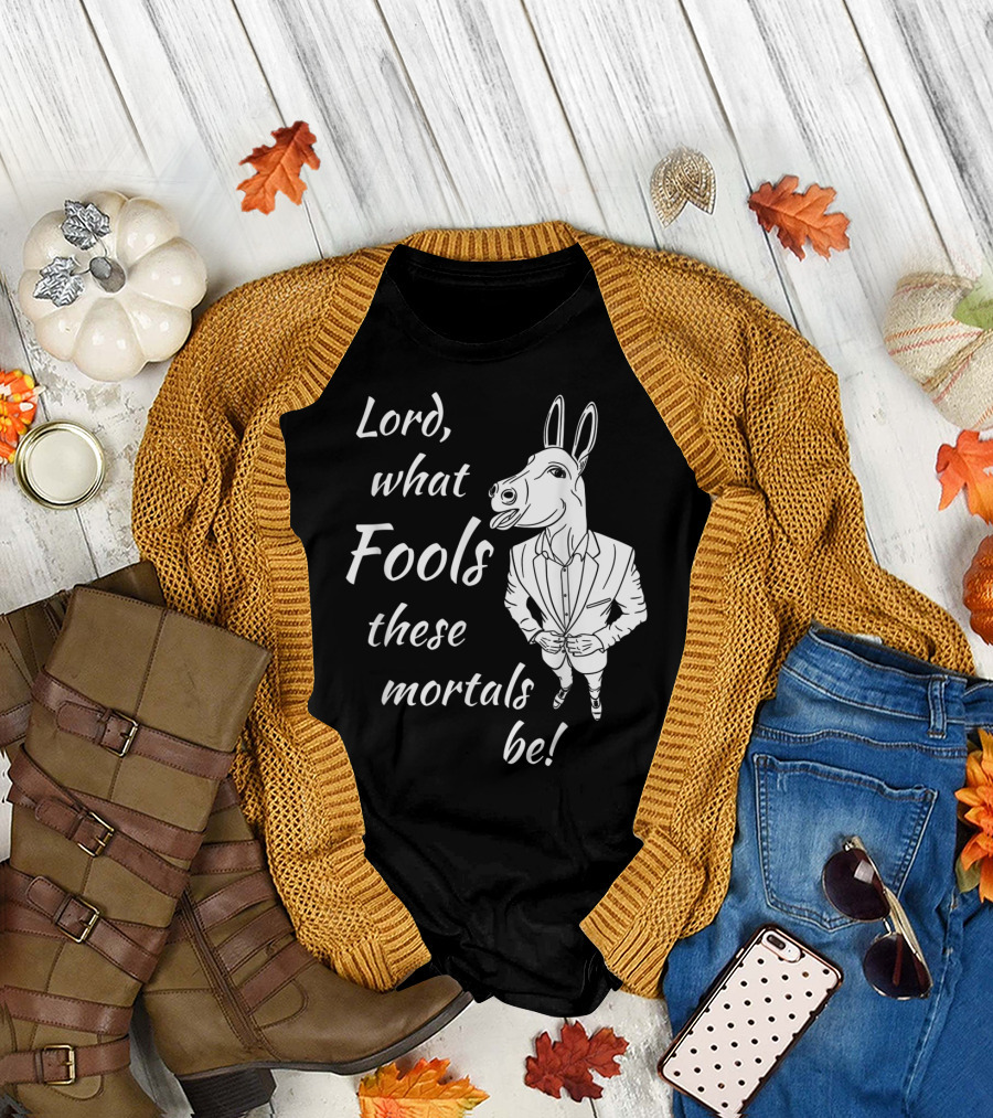 Lord What Fools These Mortals Be Donkey Suit T-Shirt