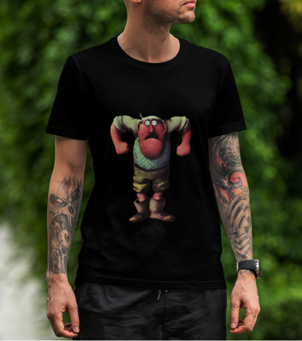 Monty Python My Brain Hurts Gumby Character T-Shirt
