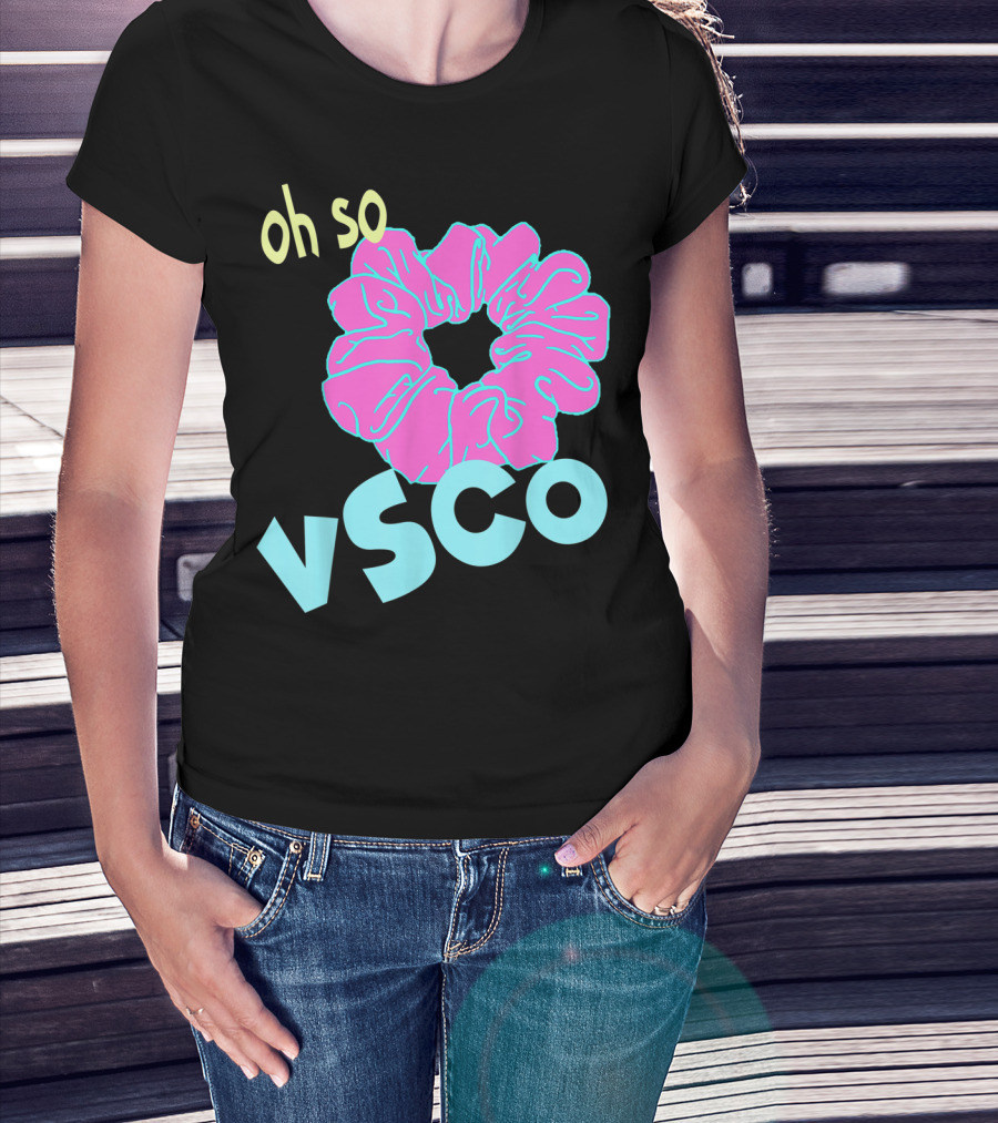 Oh So VSCO Pop Art Scrunchie T-Shirt