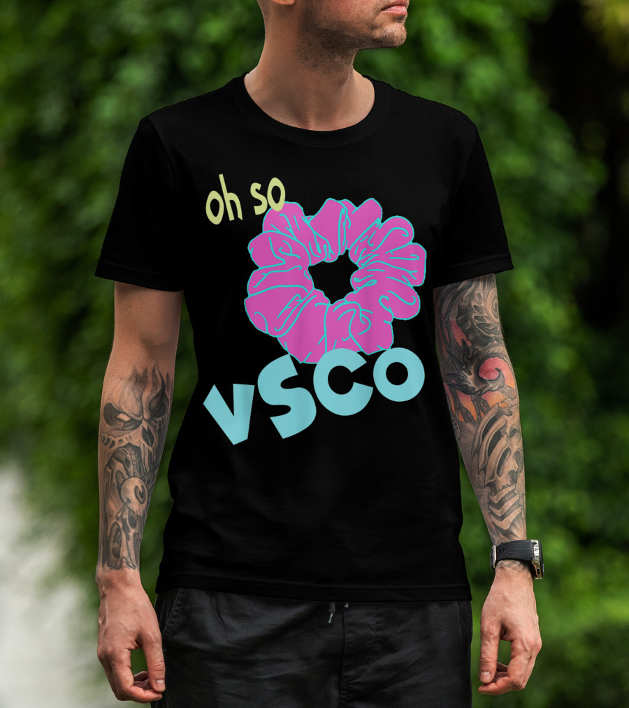 Oh So VSCO Pop Art Scrunchie T-Shirt