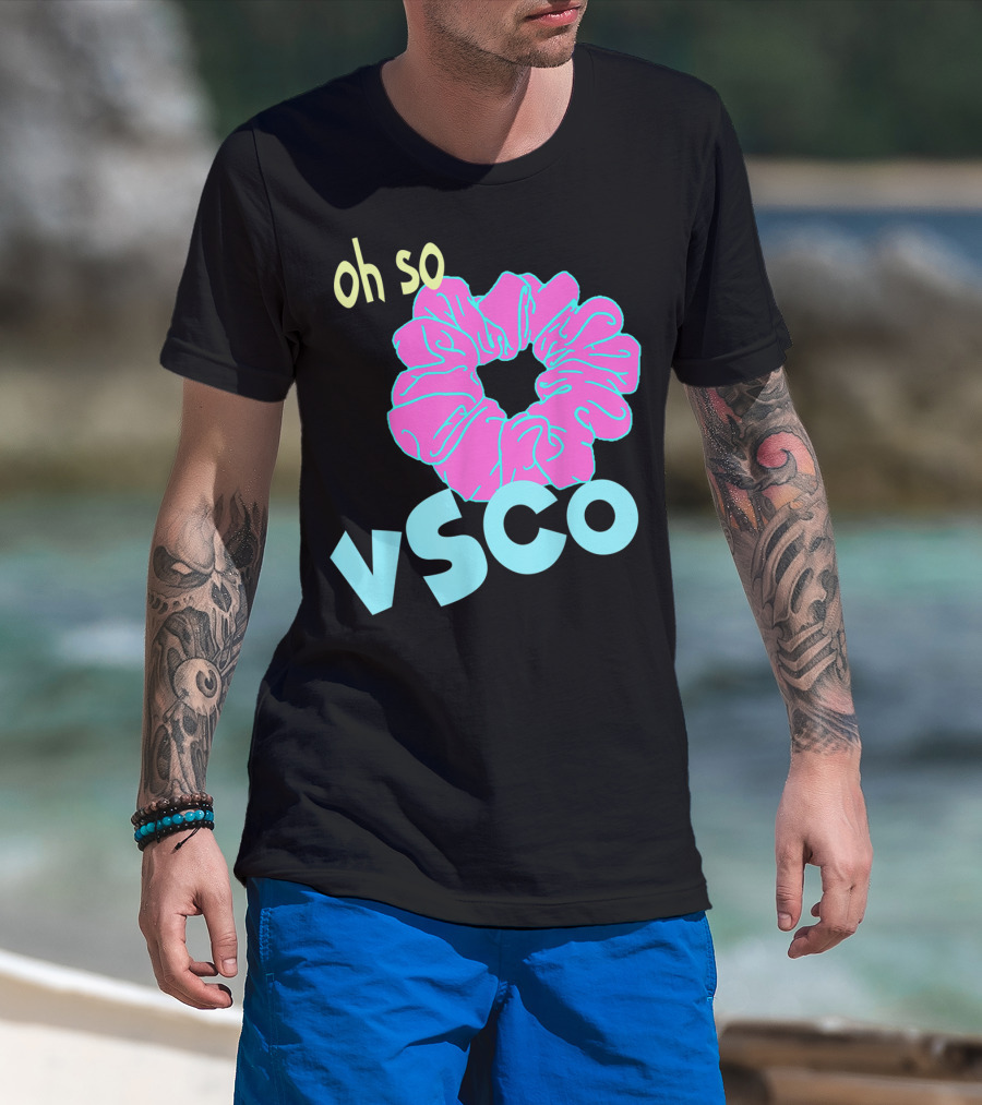 Oh So VSCO Pop Art Scrunchie T-Shirt