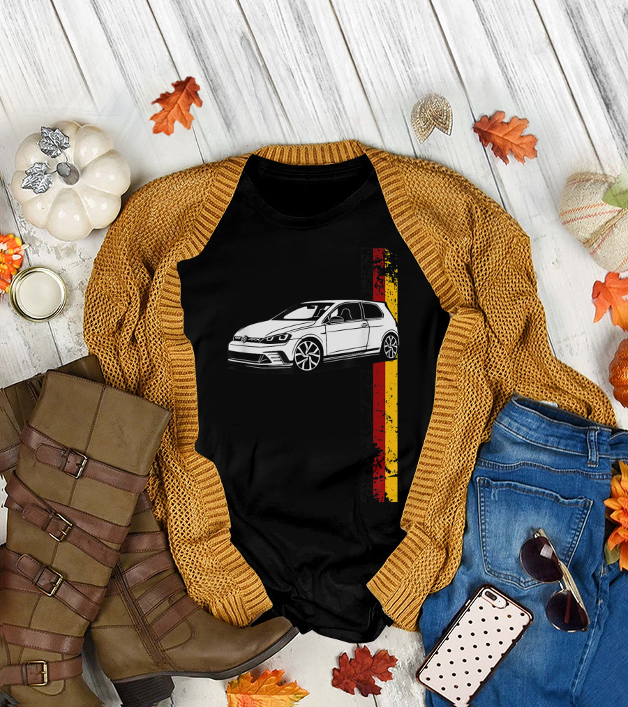 R Gt I German Car Germany Sport Racing Tuning Automotive Enthusiast T-Shirt