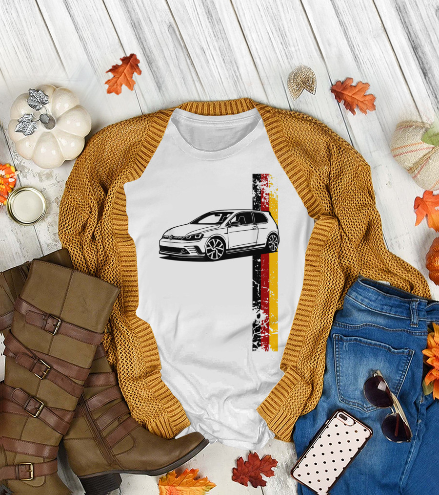 R Gt I German Car Germany Sport Racing Tuning Automotive Enthusiast T-Shirt