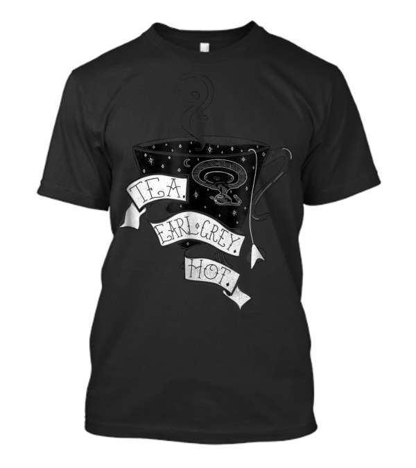 T.F.A. Earl Grey Hot Star Trek Next Generation Tea Cup T-Shirt