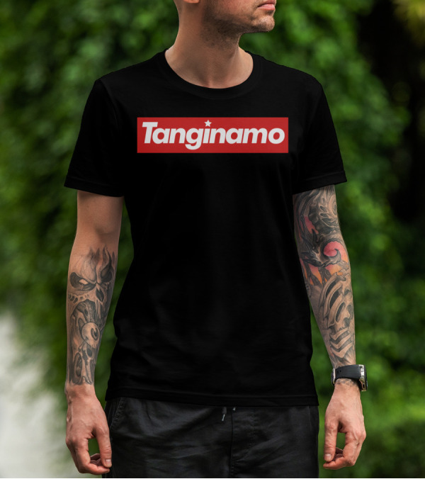 Tanginamo Funny Pinoy Statement Red White T-Shirt