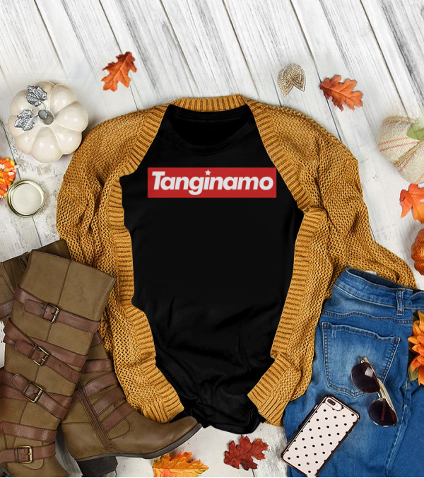 Tanginamo Funny Pinoy Statement Red White T-Shirt