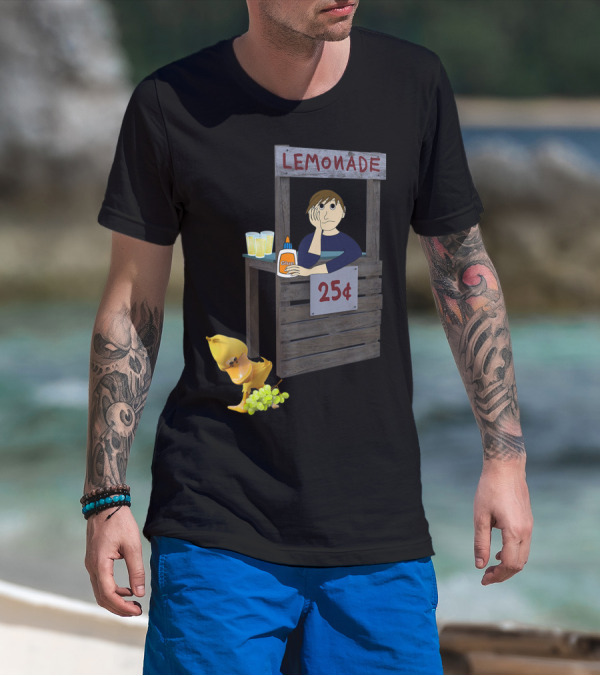 Lemonade Stand 25¢ The Duck Song Got Any Grapes T-Shirt