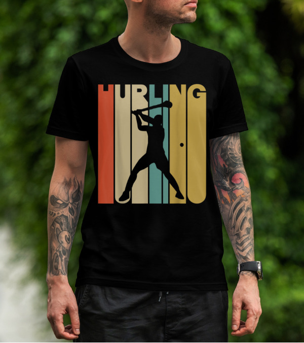 Hurling Vintage Style Retro T-Shirt