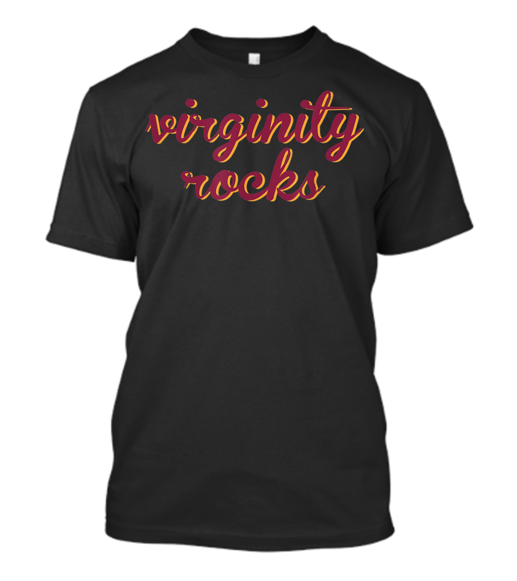 Virginity Rocks Danny Duncan Pink T-Shirt