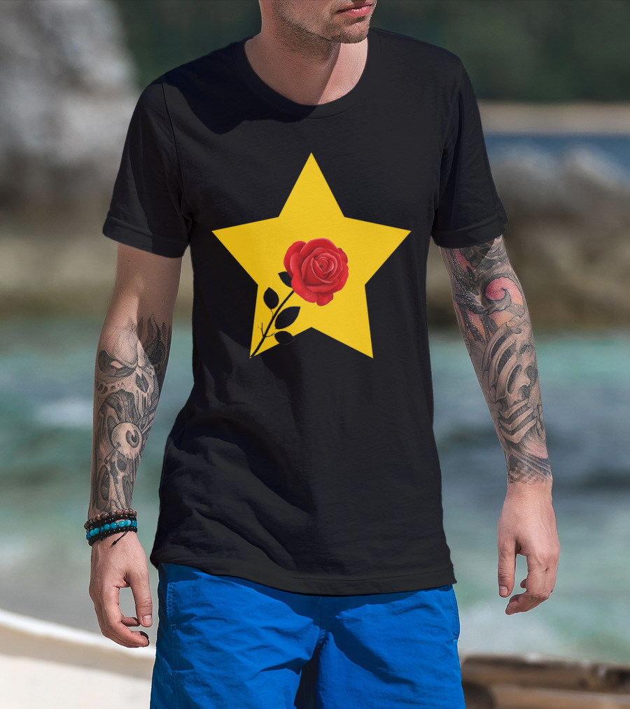 Why Merchandise We Don't Star And Red Rose Fans T-Shirt